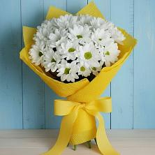 Букет цветов из:  Хризантемы в Хоста