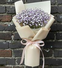 Букет цветов из:  Гипсофила в Хоста