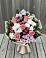 Букет цветов из: Альстромерии, Гвоздики, Розы и Хризантемы в Хоста