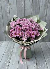 Букет цветов из:  Хризантемы в Хоста