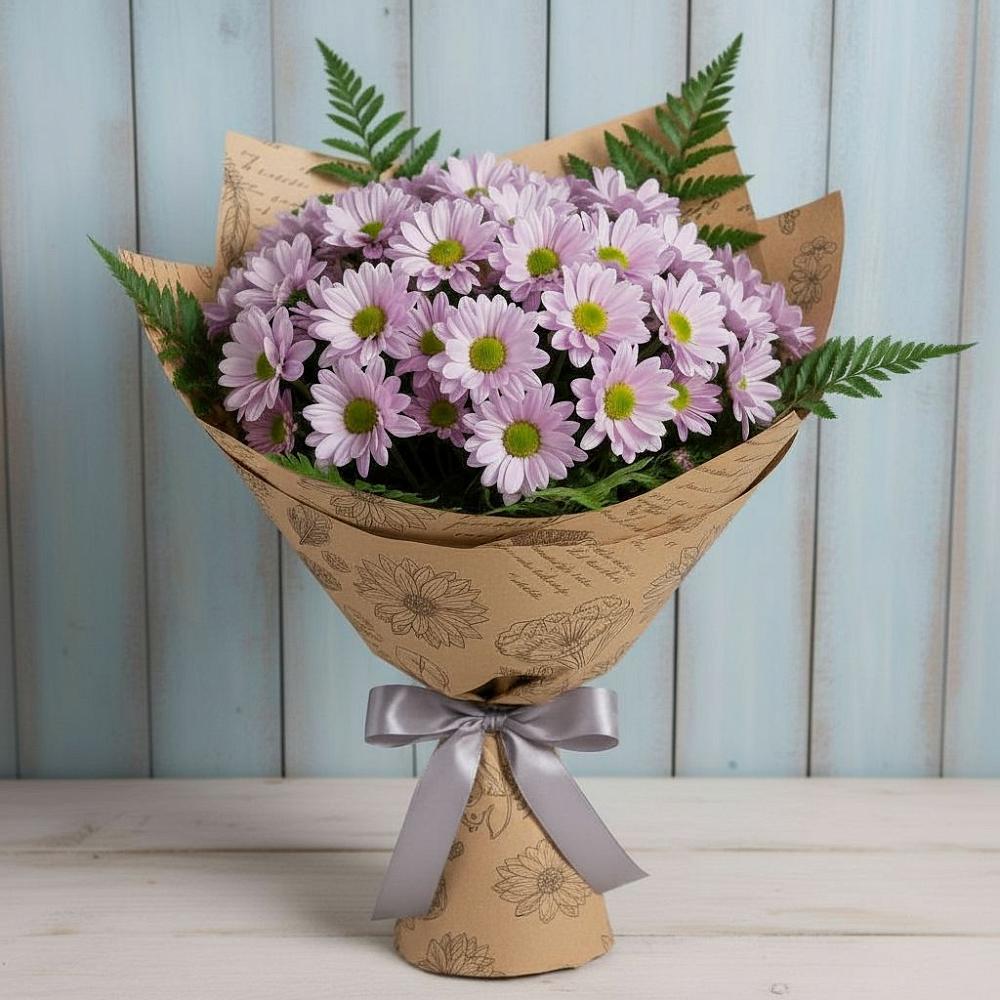 Букет цветов из: Хризантемы в Хоста