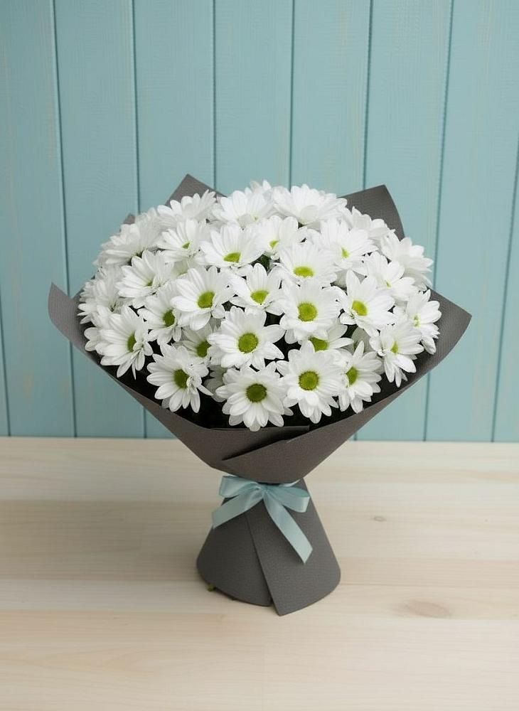 Букет цветов из: Хризантемы в Хоста