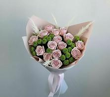 Букет цветов из:  Розы и Хризантемы в Хоста