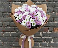 Букет цветов из:  Хризантемы в Хоста