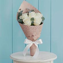 Букет цветов из:  Розы #REPLACE_PRED# Хоста