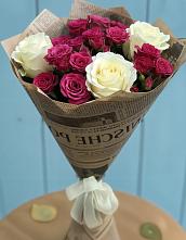 Букет цветов из:  Розы в Хоста