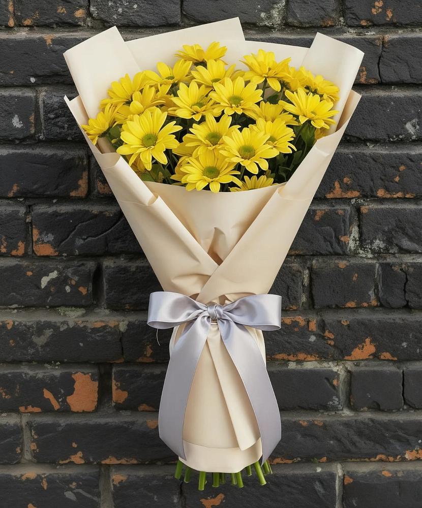 Букет цветов из: Хризантемы в Хоста