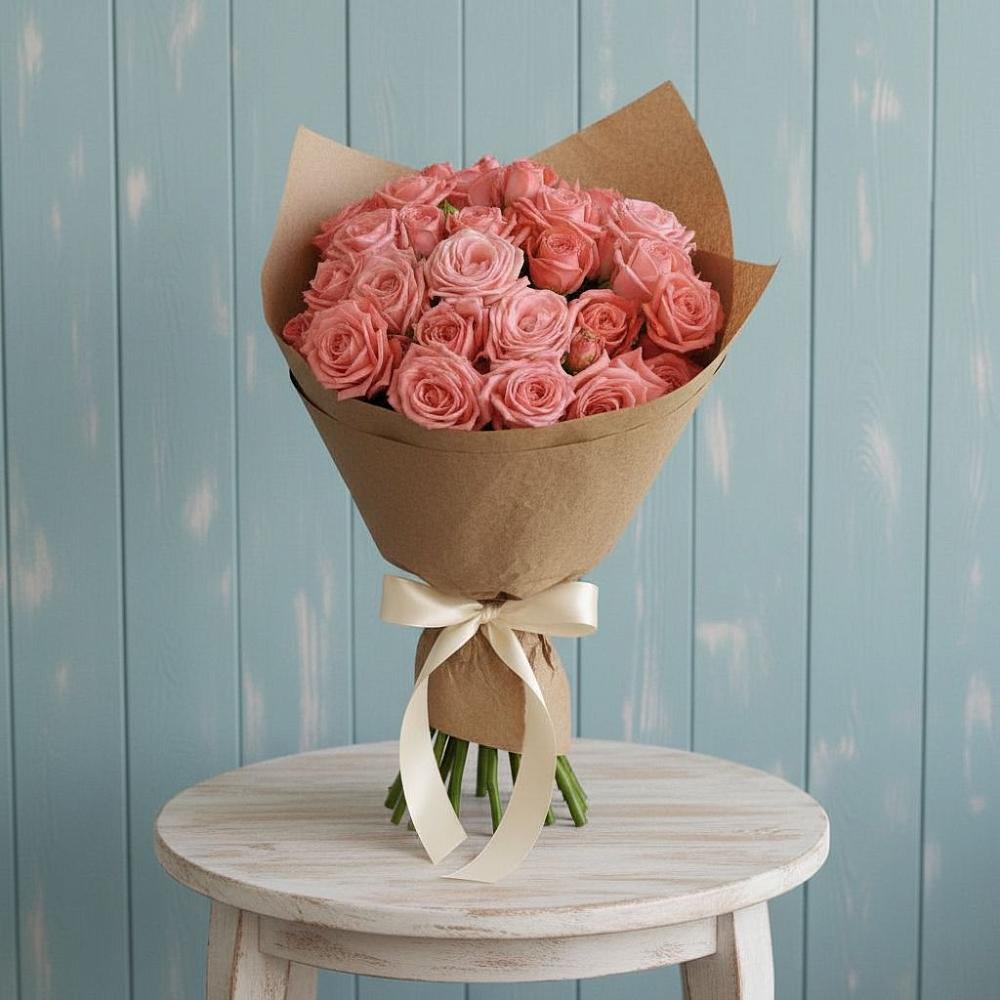 Букет цветов из: Розы в Хоста