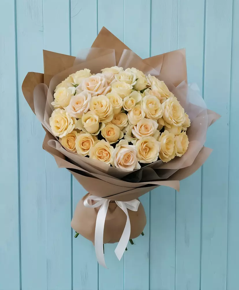 Букет Кремовое облако в Хоста