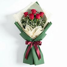 Букет цветов из:  Розы #REPLACE_PRED# Хоста