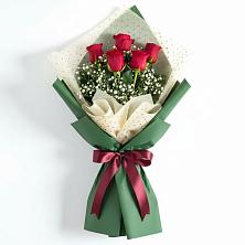 Букет цветов из:  Розы в Хоста